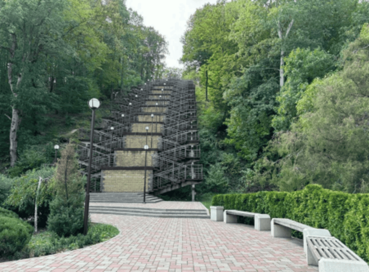 Лесопарк Мэздах в Майкопе